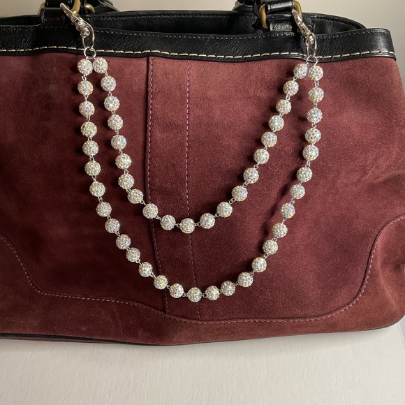 Iridescent Bag Charm Double Chain - Picture 3 of 5